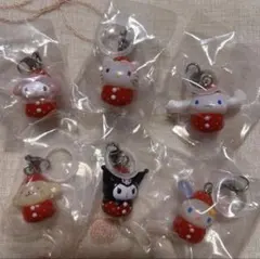 サンリオキャラクターズ　いちごめじるしアクセサリー　コンプリート