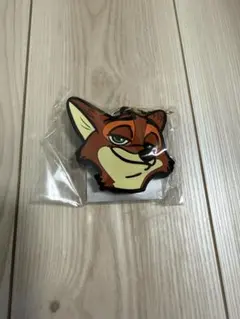 【新品未開封】ディズニーストア トーキングキーチェーン ズートピア ニック