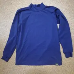 ③ゼット　130 長袖アンダーシャツ　ネイビー　少年野球