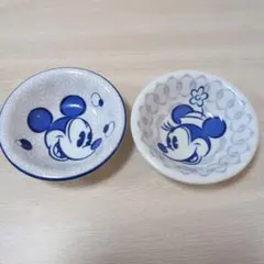 ミッキー&ミニ 小鉢 非売品 アミューズメント　２個セット