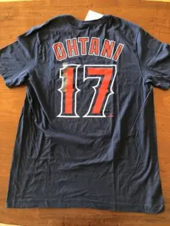 新品未使用　MLB公式　Nike Tシャツ　ネイビー　S