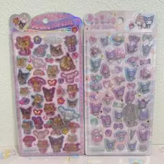 s*m様 正規品 うるちゅるポップシール 日焼け キティ クロミ シナモン マイ