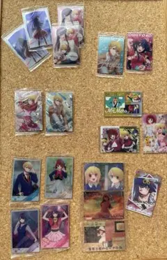 推しの子　ウエハース　カード　19枚　まとめ売り