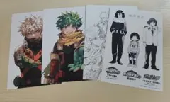 僕のヒーローアカデミア 特典 ポストカードセット ヒロアカ