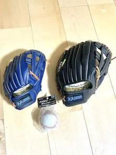 【新品】Kaiser カイザー 親子野球グローブセット（ボール付）