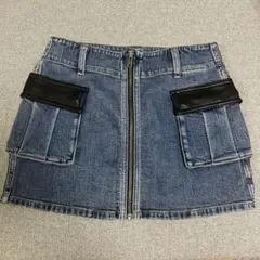 ALICE + OLIVIA JEANS デニムミニスカートのサムネイル