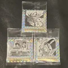 ドラゴンボール 40周年記念シールウエハース No.27、No.30、No.09