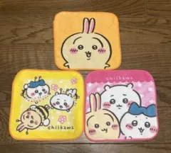 ちいかわ　ミニタオル　3枚組　しまむら