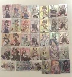 ホロライブプロダクション ウエハースカード まとめ売り 34枚