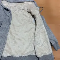 ユニクロ　 ボアスウェットフルジップパーカ 長袖