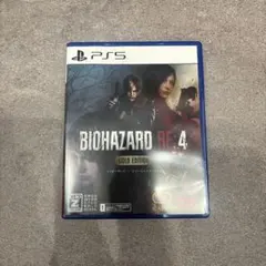 バイオハザード　RE4 PS5 ゴールドエディション