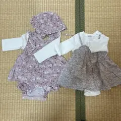 プティマイン　ロンパース　70 2枚セット