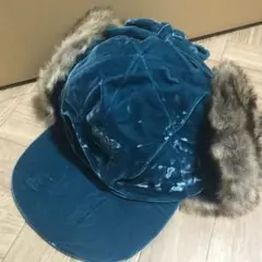 45268 Barairo no Boushi フライトキャップ　ベロア