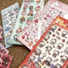 ハローキティ 5D４枚シール セット