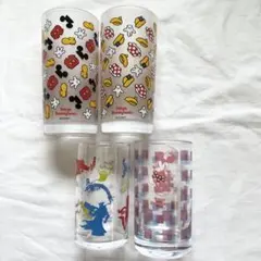 Disney ディズニー グラス コップ まとめ売り