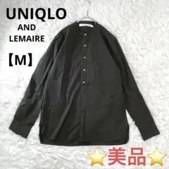 a639 美品　UNIQLO 【M】　オックスフォードシャツ　ボタンダウンカラー