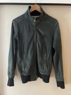 【限定特価】drestrip モスグリーン レザー ブルゾン