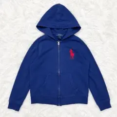 Ralph Lauren ジップパーカー ビックポニー ネイビー swag - メルカリ