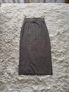 ZARA チェック柄 タイトスカート EUR 36