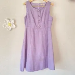 titty&co. ノースリーブひざ丈ワンピース