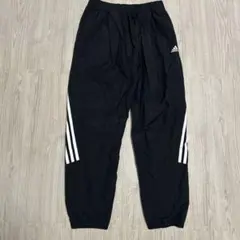 adidas 3本ライン トレーニングパンツ 黒