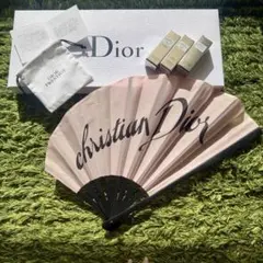 【ノベルティ】Dior ピンク扇子 おまけ付(お値引き条件あり)