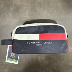 TOMMY HILFIGER GOLF ポーチ ネイビー