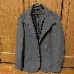 THE SHOP TK 脱着式フード付きジャケット ハーフコートXL