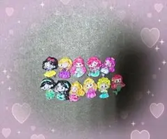ディズニープリンセス ネイルパーツ