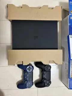 PlayStation 4 本体 500GBコントローラー2台 ソフトまとめ売り