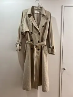 AZUL by moussy ベージュ トレンチコート S