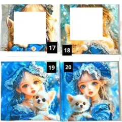 ハンドメイドオーダー用 女の子パネル① 2枚 - メルカリ