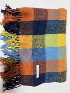 LOWRYS FARM チェック柄マフラー