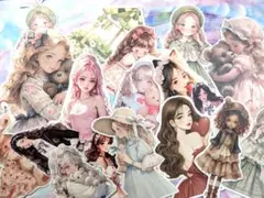 コラージュ 人物 おすそわけファイル(ファイルは簡易的)