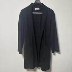WACKO MARIA BLURRED CHECK GOWN COAT XL