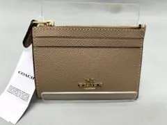 【新品未使用】COACHレザーコインケース/パスケース88250IMTAU