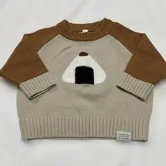 apres les cours アプレレクール おにぎり ニット セーター 80