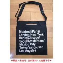 ◇新品♬即購入OK♫大人気のローマ字トート（ブラック) ♫1008のサムネイル