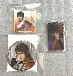 陸奥守吉行　缶バッジ・ステッカー・アクリルブロック　3点セット