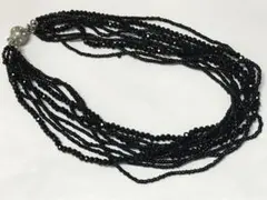 黒ビーズヴィンテージネックレス