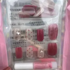 ネイルチップセット ピンク系