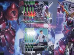 ガンダムカードゲーム νガンダム ニューガンダム lr アムロ・レイr 各4