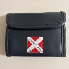 【美品】LUGGAGE LABEL 吉田カバン 二つ折り財布　赤タグ