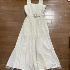 Rady ホワイト ノースリーブ マキシワンピース