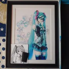 【初音ミク】オリジナル複製原画【Happyくじ】