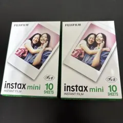 FUJIFILM instax mini フィルム 10枚入り2個セット