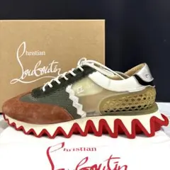美品】クリスチャンルブタン ルビシャーク スニーカー メンズ スエード