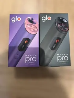 glo HYPER PRO パープル・ブラック 2個セット