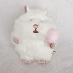 はむにぎり　手に持てる　わたあめ　ぬい服