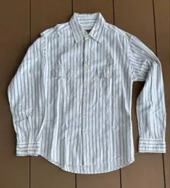 CAMCO ストライプ ワークシャツ コットンシャツ